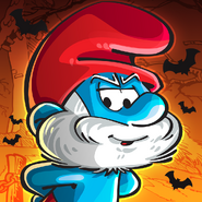 Papa Smurf Halloween Icon SV 2018