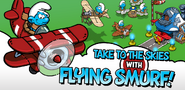 Flying smurf update