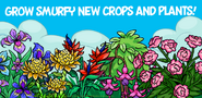 Grow Smurfy new crops and plants!
