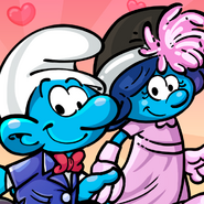 Valentine's Day Smurfs Icon 2020 SV
