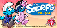 Valentine's Day Smurfs Banner 2020 SV