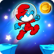 Papa Smurf Space Icon SEP