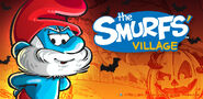 Papa Smurf Halloween Banner SV 2018