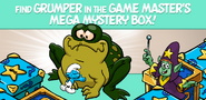 Find Grumper in the Master's Mega Mystery Box!