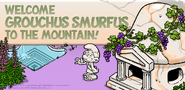 Grouchus Smurfus to the mountain