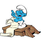 Smurf brainy