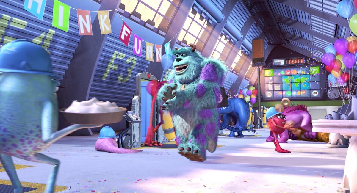 Monsters, Inc.' is a kids movie but belongs in the film hall of fame