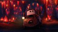 Mater inside Tail Light Caverns