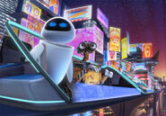 Wall-E&EVE AXIOM