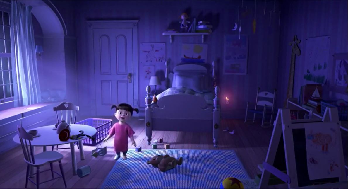 If my kid is a girl, her room will look like Boo's Room from Monsters Inc.