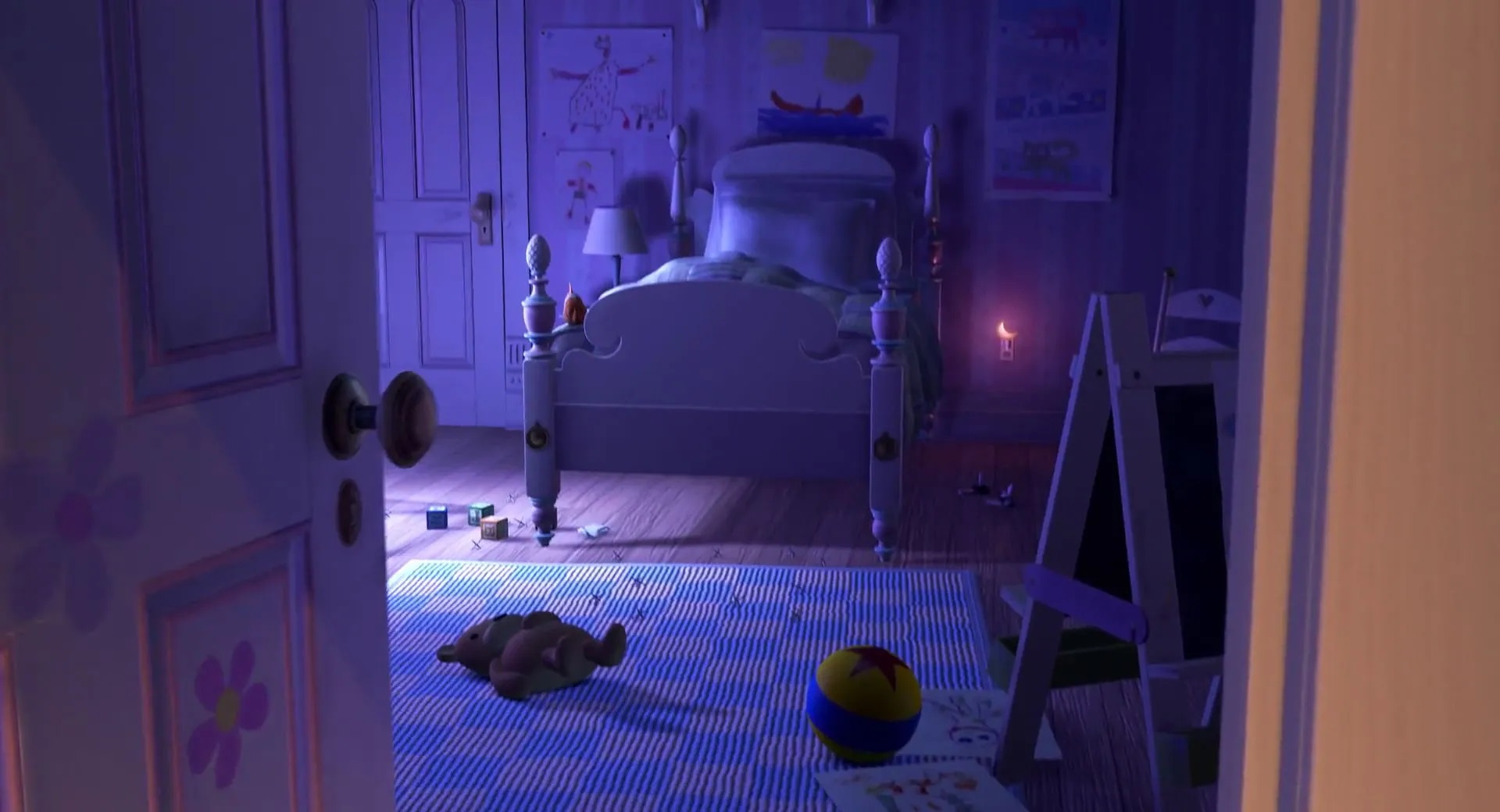 If my kid is a girl, her room will look like Boo's Room from Monsters Inc.