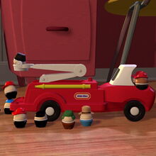 little tikes fire truck toy