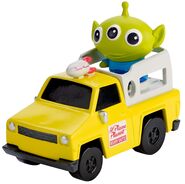 Toy Story 3 Alien with Pizza Planet Truck racer