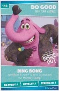 Bing Bong's Disney Heroes Collection Card