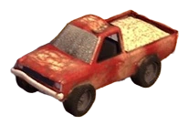 red toy truck