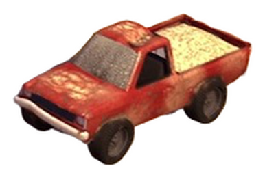 Toy story walking car top