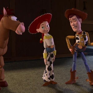 woody riding bullseye