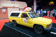 The Pizza Planet Truck as seen at D23 Expo 2015.