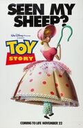 Toy Story Poster Bo Peep Seen My Sheep
