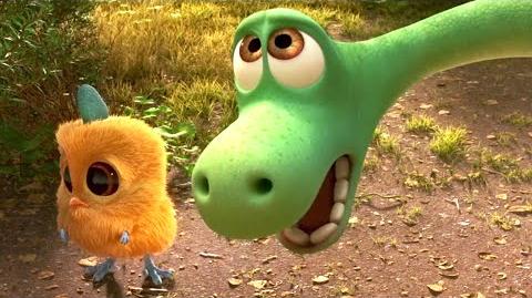 THE GOOD DINOSAUR Promo Clip - Halloween Asteroid Reaction