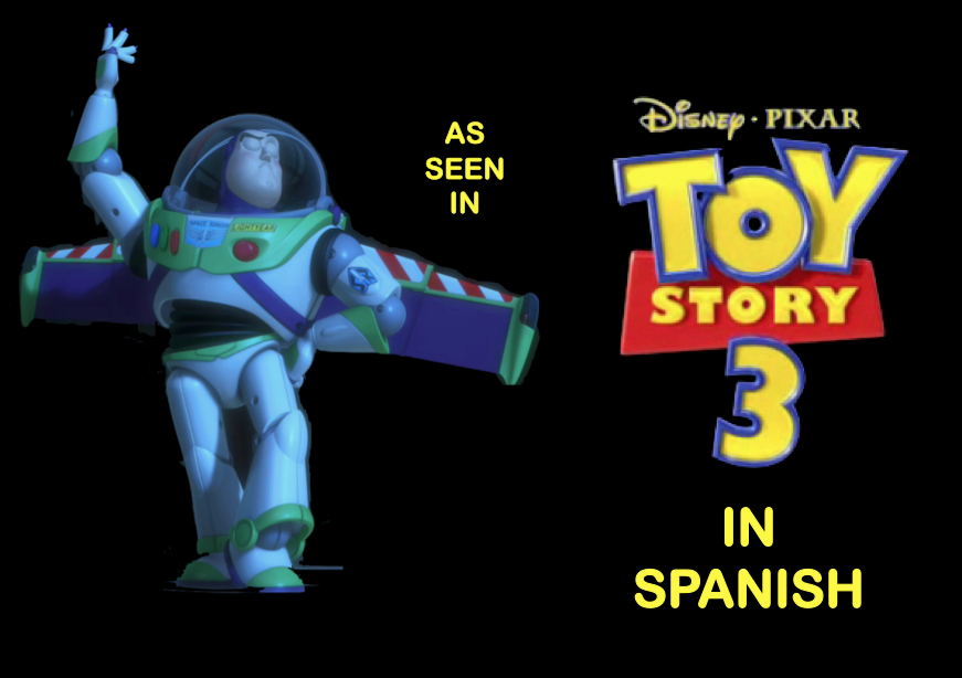 toy story 3 buzz lightyear spanish