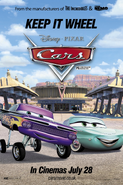Cars - Keep it Wheel Poster
