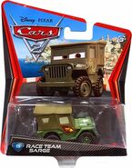 Cars 2 Race Team Sarge die-cast