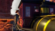 On the train is the number 95. 95 is a reference to Lightning McQueen's number and when the first Toy Story was released, 1995.
