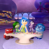 Anger, Disgust, Joy, Fear and Sadness in Riley's mind in the Inside Out teaser trailer