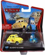 Cars 2 Guido & Luigi die-casts