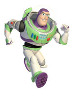 Buzz Lightyear Running