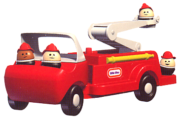 little tikes fire truck toy