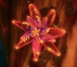 Vivisteria Flower (Glowing to Ember's Fire)