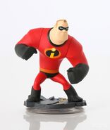 Mr. Incredible figure.