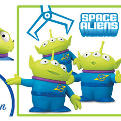 toy story collection space aliens