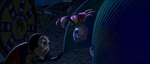 The Queen hides under Dim's wings