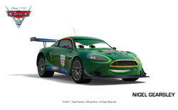 Disney cars nigel gearsley hot sale