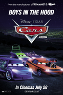 Cars - Boys in the hood Poster