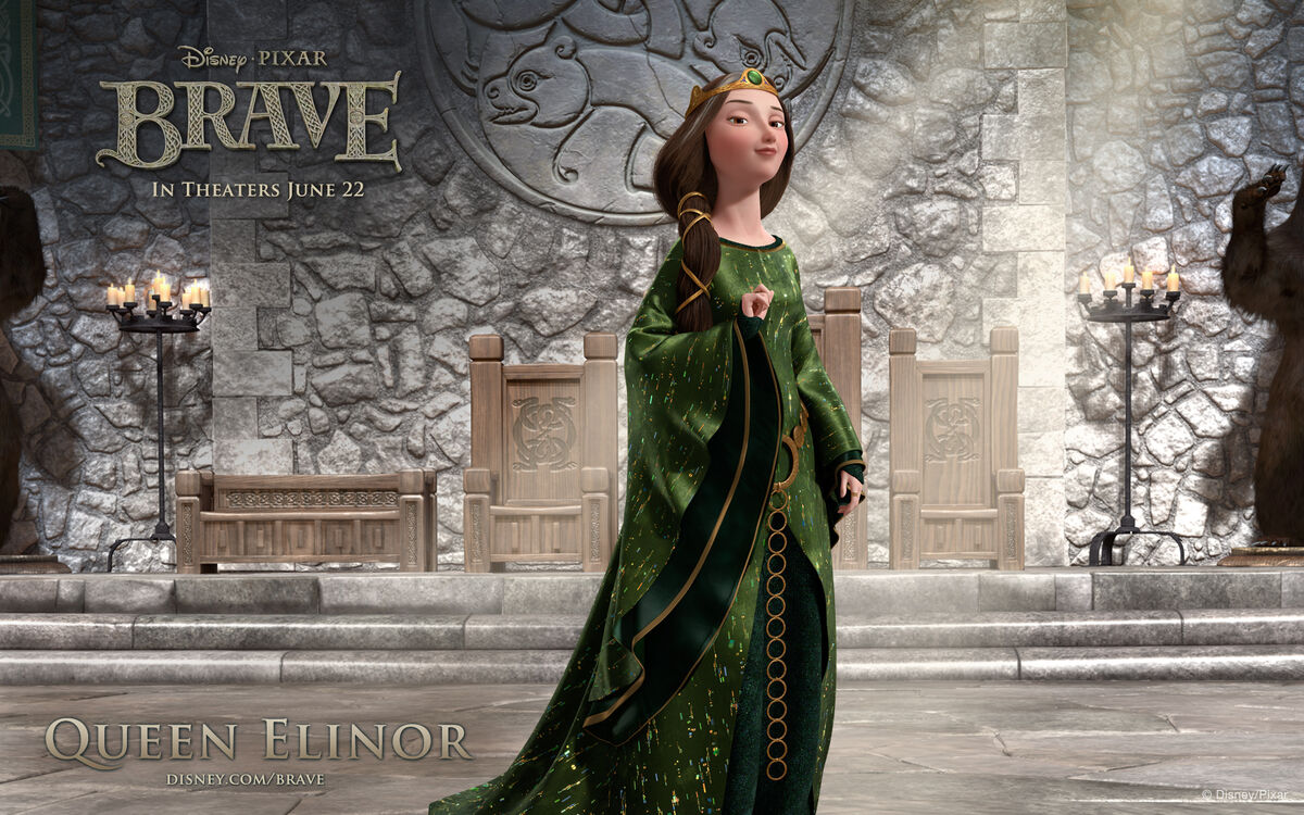 brave queen elinor concept art