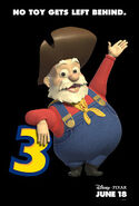 Stinky Pete promo poster (Note: this character is not in the movie).