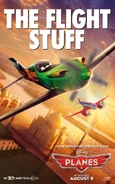 Ripslinger and Bulldog: "The Flight Stuff" Planes poster.
