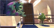 Within Monsters, Inc. its actually A13 on the pillar instead of A113.