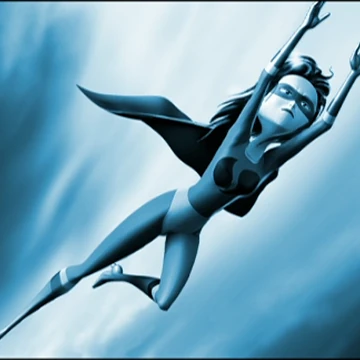 lego incredibles flying characters