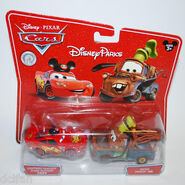 Mickey Mouse Lightning McQueen and Goofy Mater