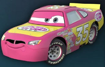 disney cars pink