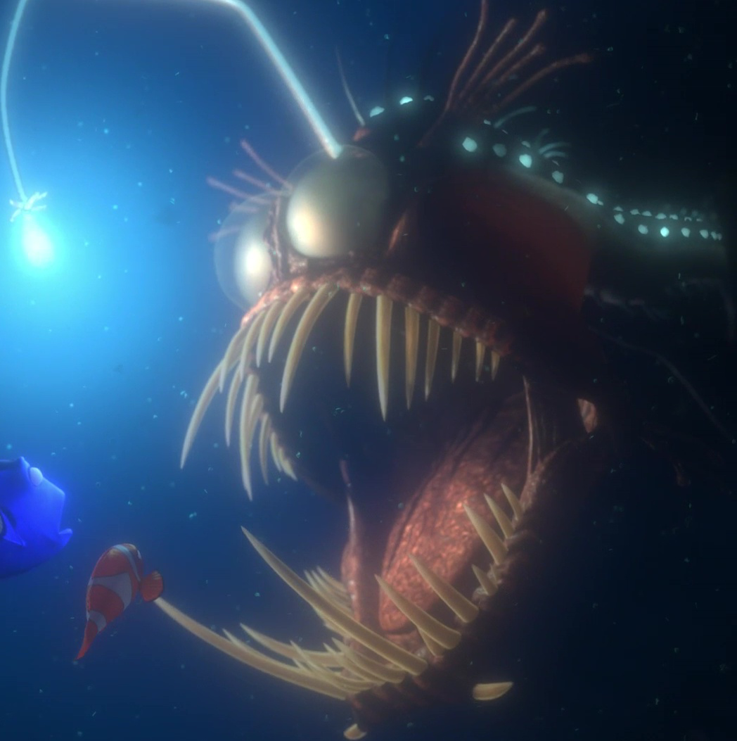 light fish finding nemo