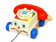 The famous Chatter Telephone by Fisher-Price Toys