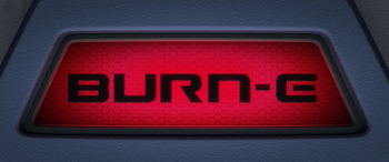 BURN-E title card