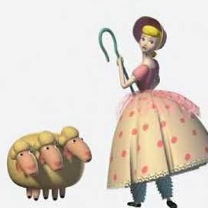 bo peep doll with sheep