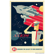 Axiom Starliner commercial/poster